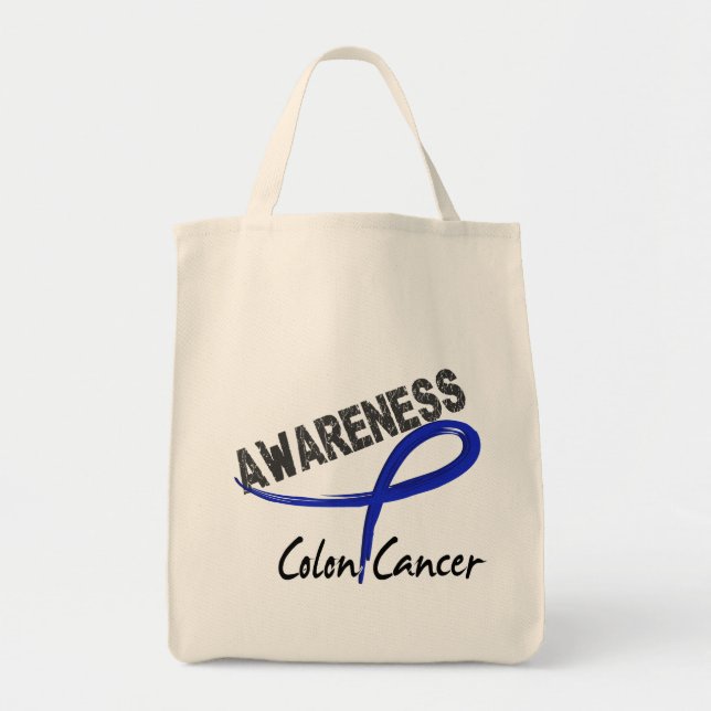 Koloncancermedvetenhet 3 tygkasse (Framsidan)