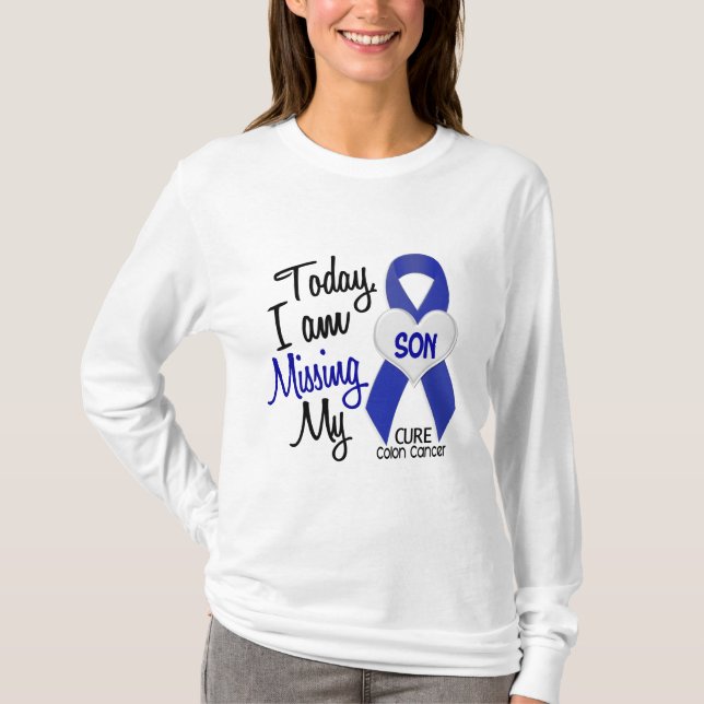 KoloncancerSAKNAD MIN SON Tee (Framsida)