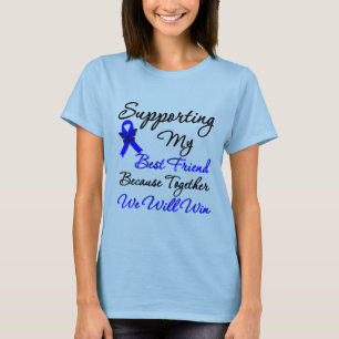 Koloncancerservice (bästa vän) t shirt