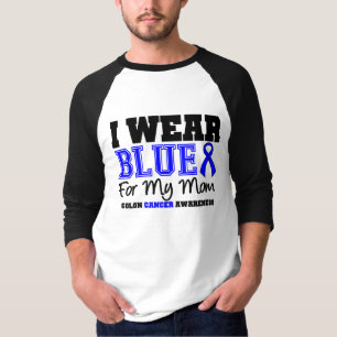 Koloncancerstrumpebandsorden för min (sportiga) t-shirt