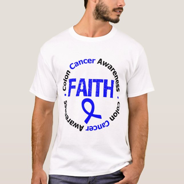 Koloncancertro T Shirt (Framsida)