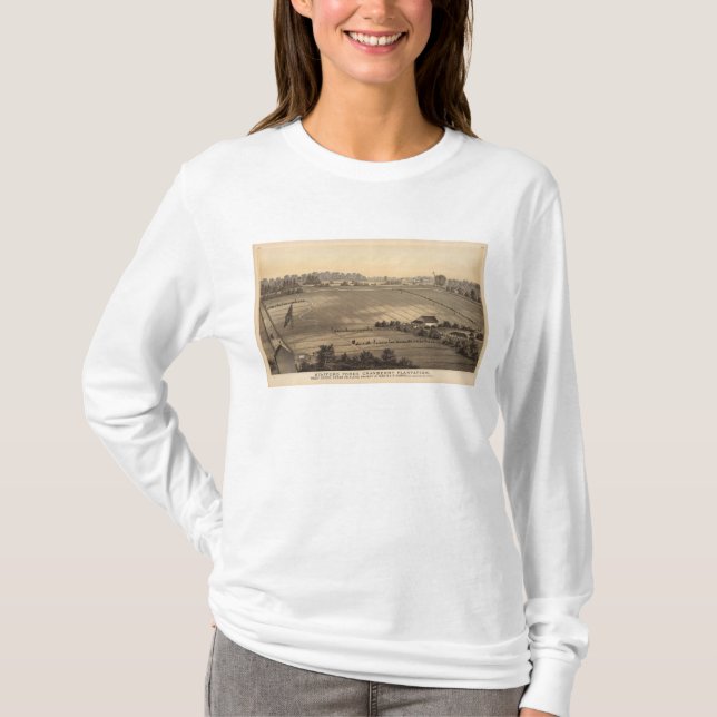 Koloni för Stafford smedjaCranberry, West Creek Tee Shirt (Framsida)