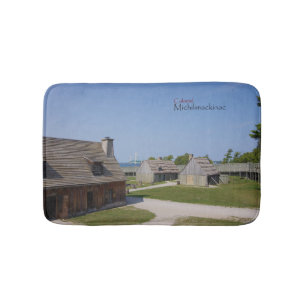 Kolonial Michilimackinac bathmat Badrumsmatta