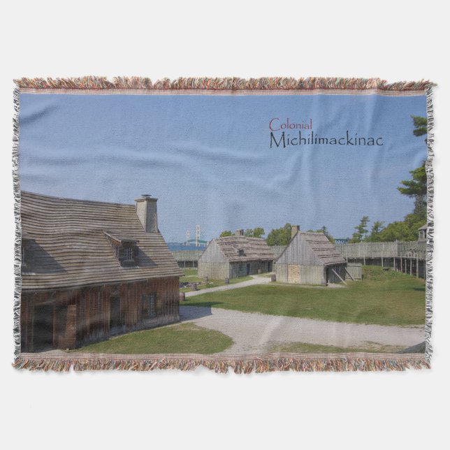 Kolonial Michilimackinac-filt Filt (Framsidan)