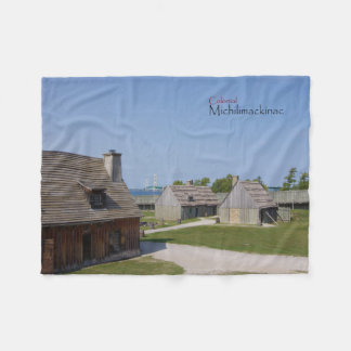 Kolonial Michilimackinac fleece filt
