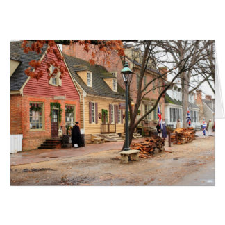 Kolonial morgon - Williamsburg OBS Kort