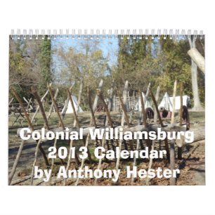 Kolonial Williamsburg 2013 kalender