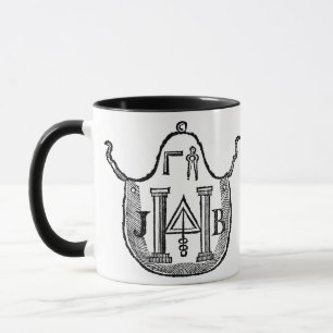Kolonialt förkläde mugg