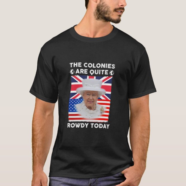 Kolonierna är ganska rediga i dag, 4:e 312 t shirt (Framsida)