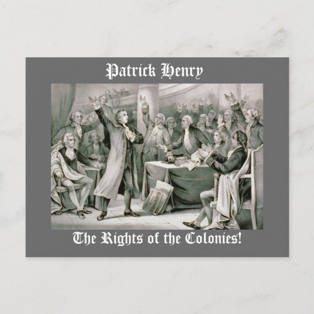 Koloniernas Höger! Vykort (Framsida)