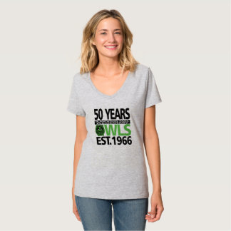 Kolonin parkerar 50 år damer V - nacke T-shirt