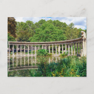 Kolonnad i Parc Monceau - Paris, Frankrike Vykort