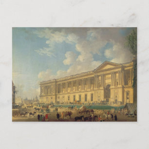 Kolonnaden i Louvren. c.1770 Vykort