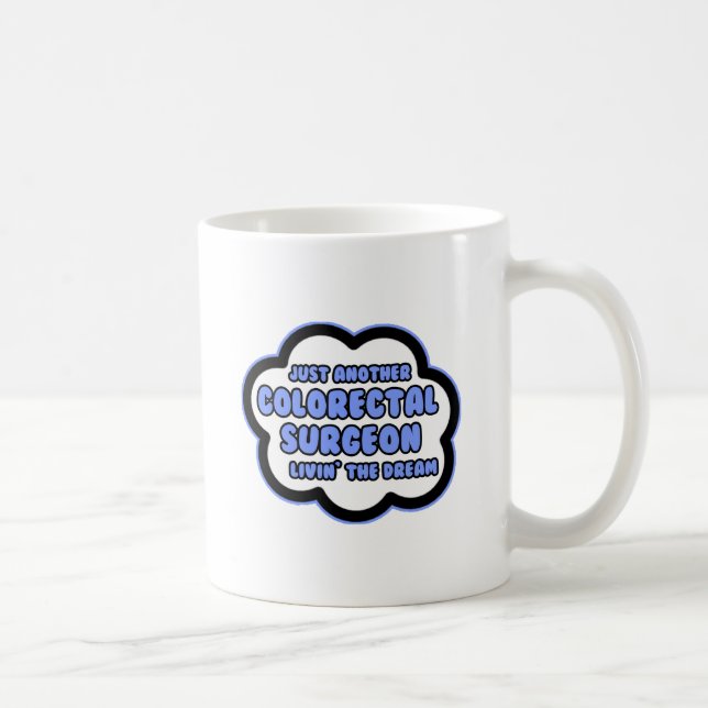 Kolorektalkirurgi... Livin'the Dream Kaffemugg (Höger)