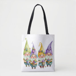 KOLORFUL CUTE MARDI GRAS GNOMES TYGKASSE