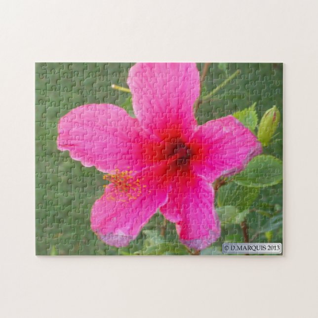 KOLORFUL FLORA#6 PUZZLE PUSSEL (Horisontell)