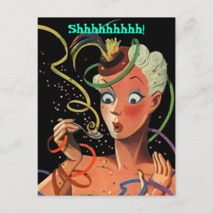 KOLORFULLA STREAMERS ÖVERPRISE PARTY GIRL INVIKELS INBJUDNINGAR