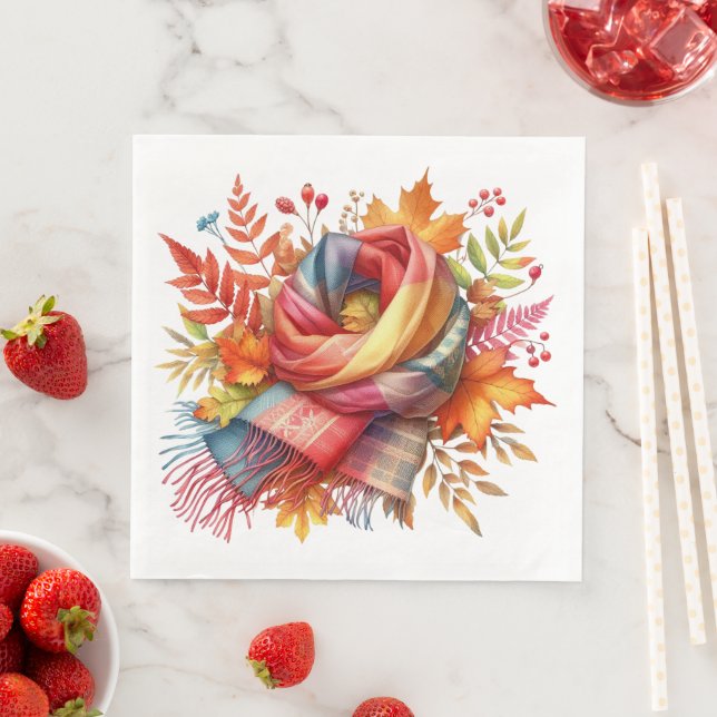 KOLORFULLFLÖDET HÖGST TEMADE SCENER PAPPERSSERVETT (Insitu)