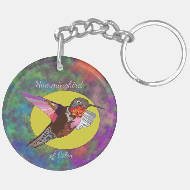 Koloristerad kolibri (Höger Baksida)