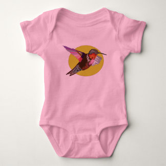 Koloristisk kolibri t shirt
