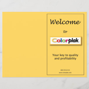 Kolorplak-pris Reklamblad