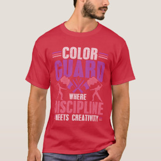 Kolorvakt Där Disciplin Mötter Kreativitet vint T Shirt