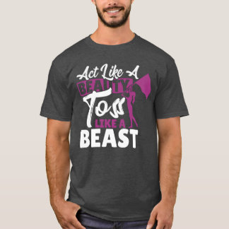 Kolorvakt Flaggflicka Marscherande orkester Colorg T Shirt