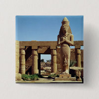Koloss av Ramesses II: stå staty av