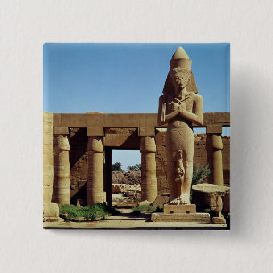 Koloss av Ramesses II: stå staty av Knapp