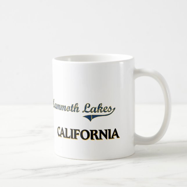 Kolossal klassiker för sjöarKalifornien stad Kaffemugg (Höger)