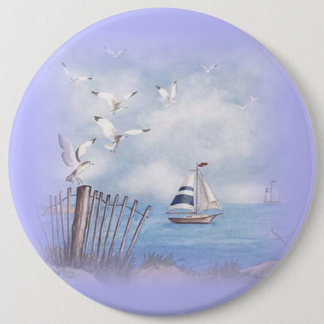 KOLOSSAL strandplats, 6 flytta sig mycket långsamt Knapp (Framsida)