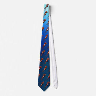 Kolossal tioarmad bläckfisk belagd med tegel Tie Slips