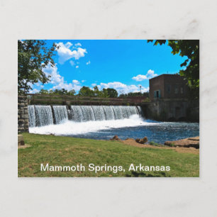 Kolossala vårar Arkansas Vykort