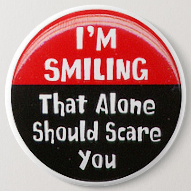 KOLOSSALT humoristiskt, 6 flytta sig mycket Knapp (Framsida)