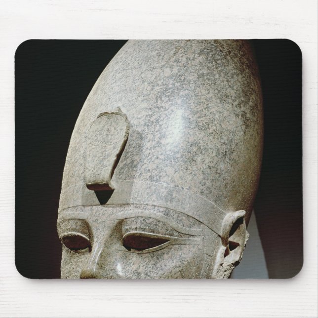 Kolossalt huvud av Amenhotep III, från al-Qurnah Musmatta (Framsidan)