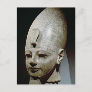 Kolossalt huvud av Amenhotep III, från al-Qurnah Vykort