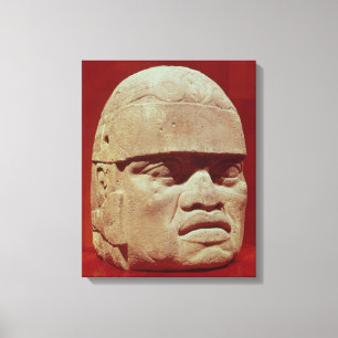 Kolossalt huvud, Olmec Canvastryck