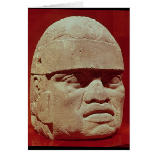 Kolossalt huvud, Olmec Hälsningskort