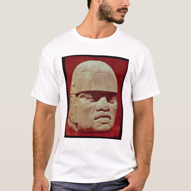 Kolossalt huvud, Olmec Tee Shirt (Framsida)