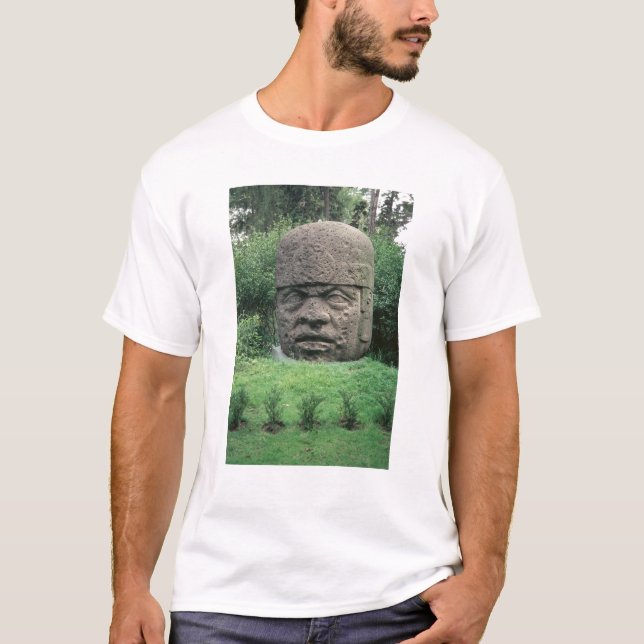 Kolossalt huvud tee shirt (Framsida)