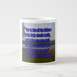 Kolosserbrevet 2:9-10 WEBU Mugg Jumbo Mugg