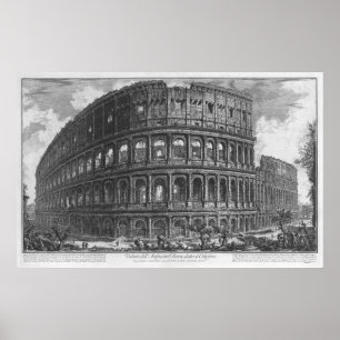 Kolosseum av Giovanni Battista Piranesi Poster