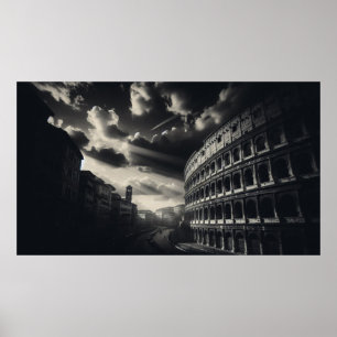 Kolosseum Elegance in Black & White Rom's Legacy Poster