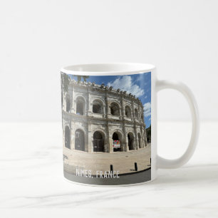 Kolosseum i Nimes, Frankrike på en Kaffemugg