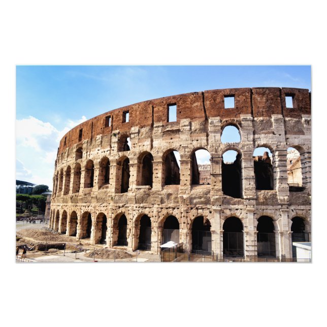 Kolosseum i Rom Fototryck (Framsidan)