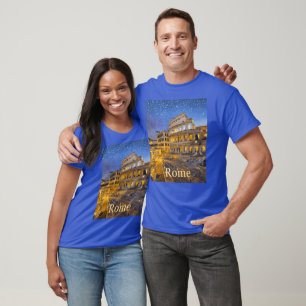 Kolosseum i Rom i natt T Shirt