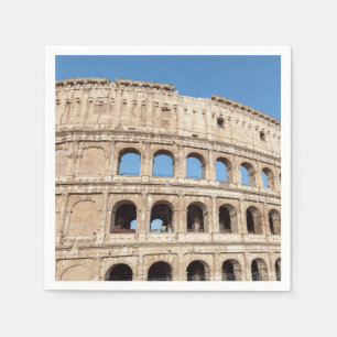 Kolosseum i Rom, Italien Pappersservett