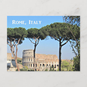Kolosseum i Rom, Italien Vykort