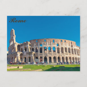 Kolosseum i Rom, Italien Vykort