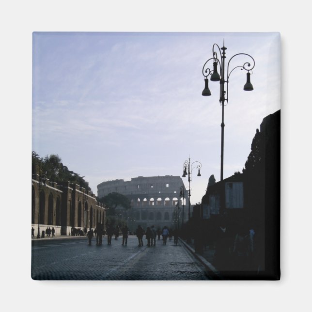 Kolosseum i Rom Magnet (Framsidan)